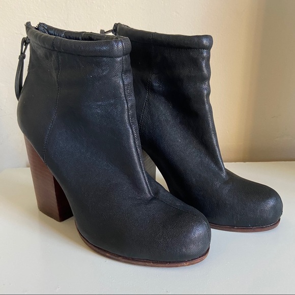 Jeffery Campbell Leather Rumble Booties - Picture 1 of 10